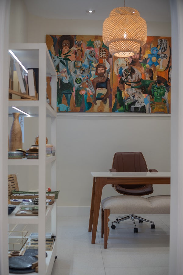 Pintura em Tela Casa de Brinquedos
