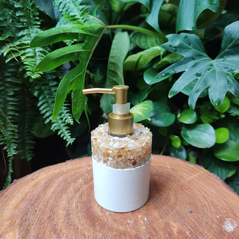 Dispenser para Sabonete Líquido em Citrino