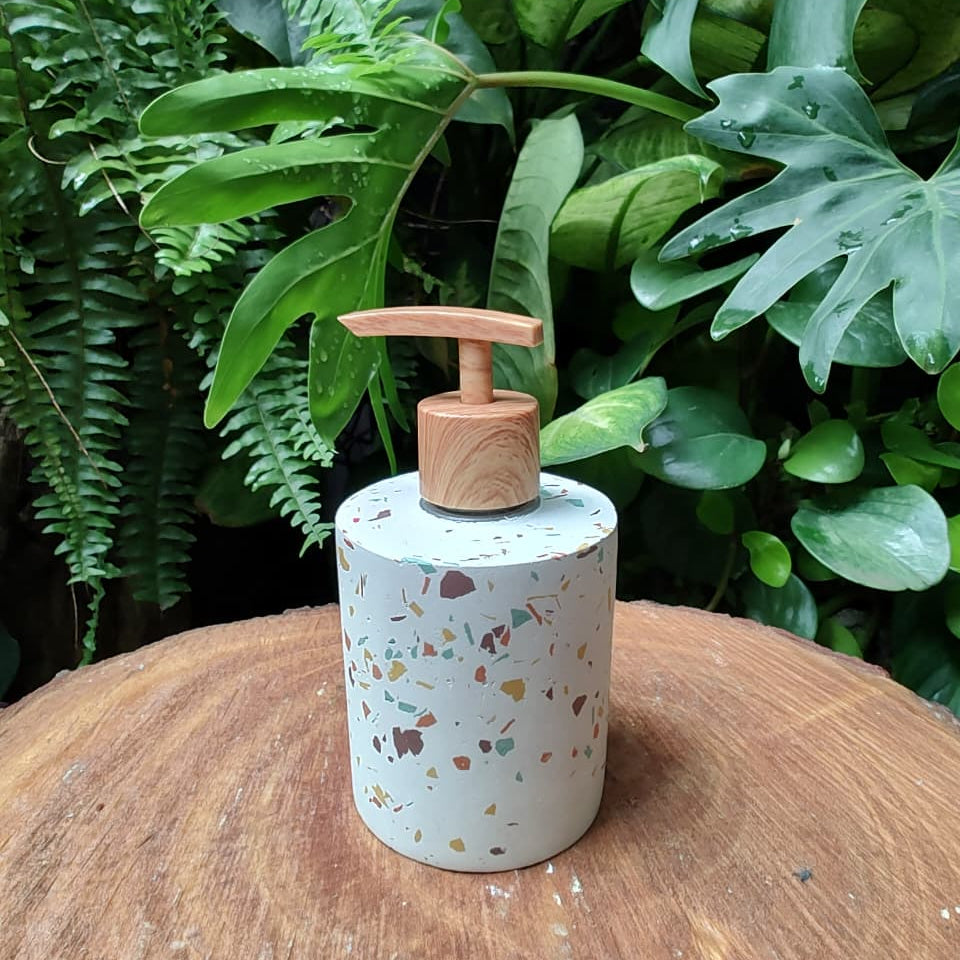 Dispenser para Sabonete Líquido Terrazzo