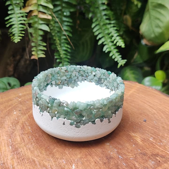 Bowl em Quartzo Verde