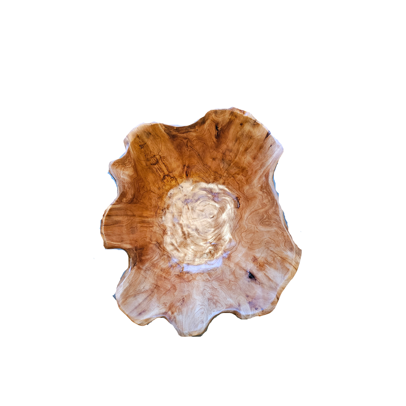Gamela em Madeira Natural 45x43x20cm