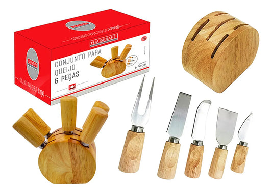 Conj para Queijo 6 Peças