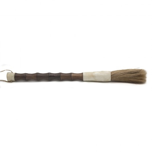 Pincel Decorativo de Pedra Natural Marrom