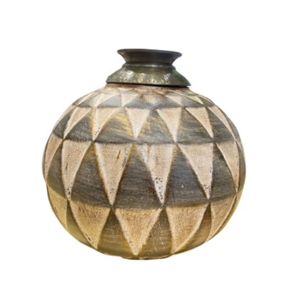 Vaso Atenas em Cerâmica M