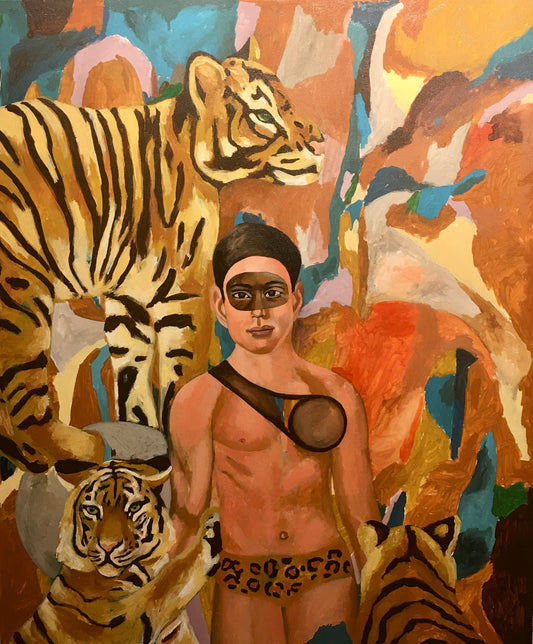 Pintura em Tela O Domador