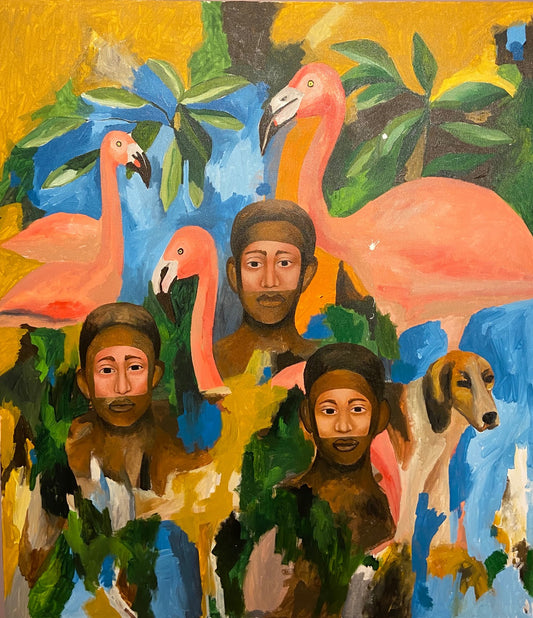 Pintura em Tela Tribos