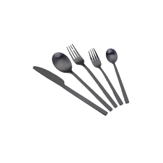 Faqueiro Inox Preto - 30 pçs