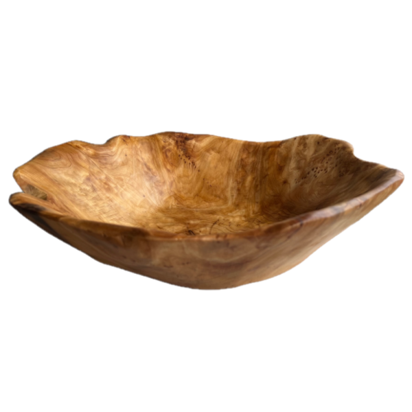 Gamela em Madeira Natural 47x47x16cm