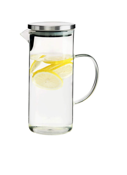 Jarra de Vidro com Tampa 1,3L