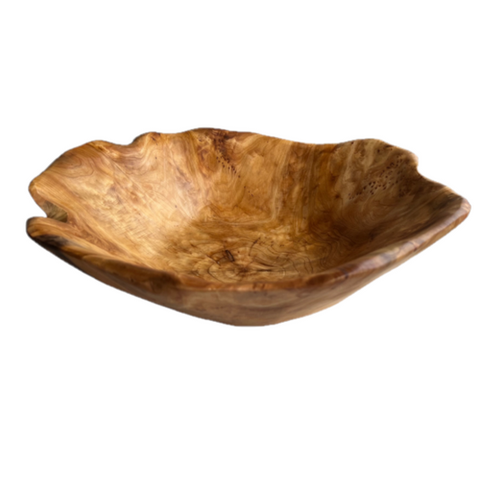 Gamela em Madeira Natural 47x47x16cm