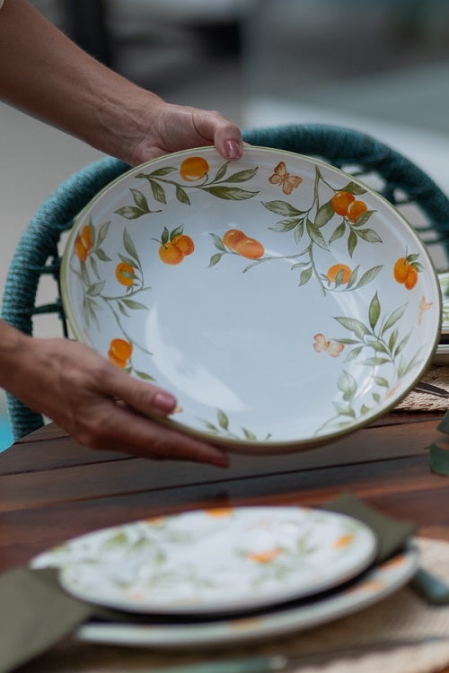 Tigela de Massa Redonda Coleção Citrus G