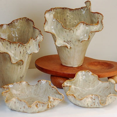 Centro de Mesa Orgânico Coleção Mares 19cm
