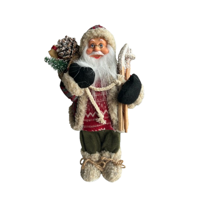 Boneco Papai Noel Decoração Natalina 30cm