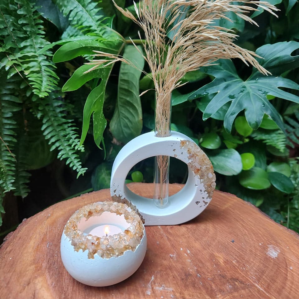 Porta Vela em Citrino