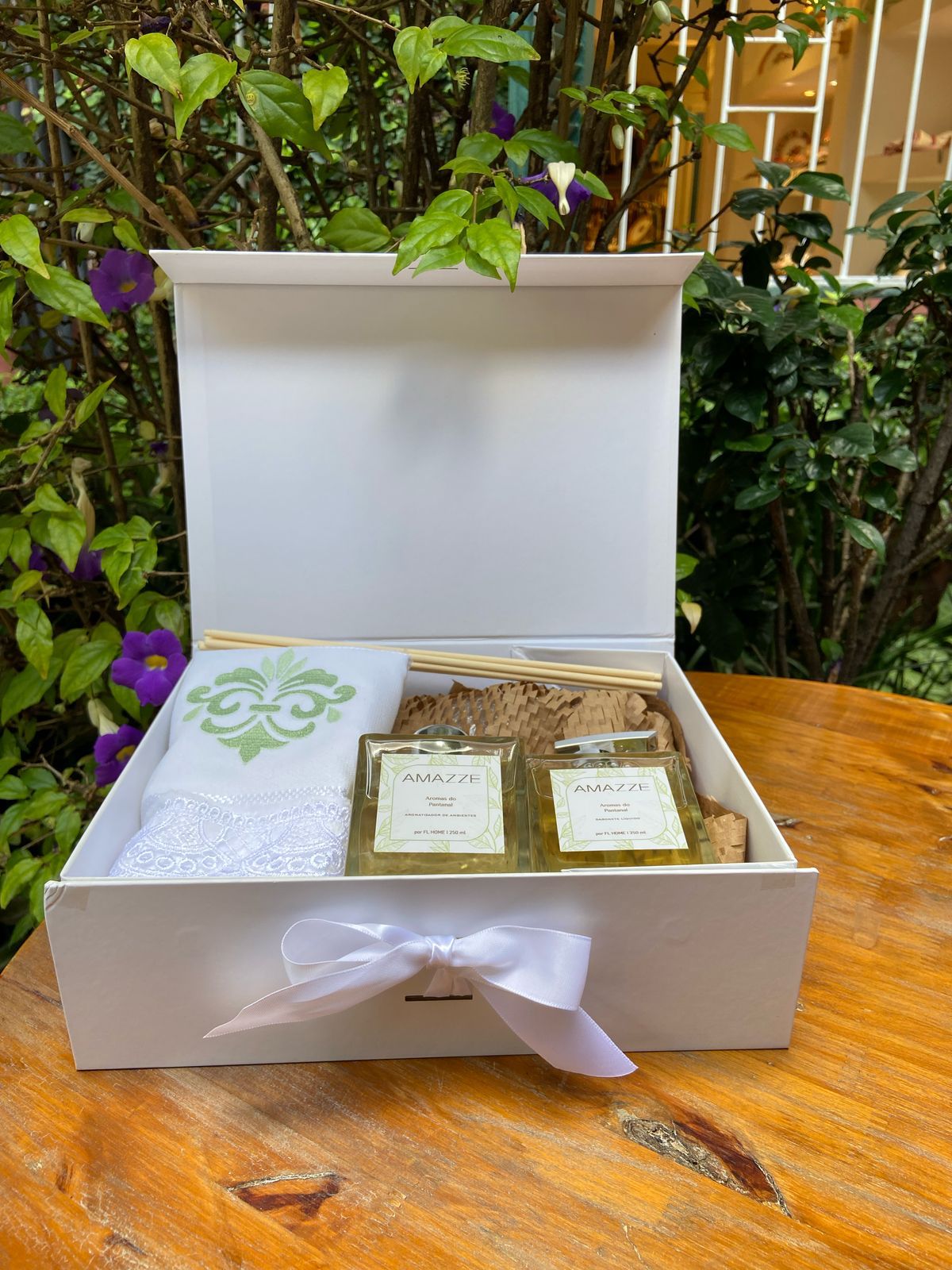 Kit Aromas do Pantanal Sabonete Líquido e Aromatizador