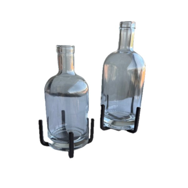Vaso Garrafa com Suporte de Metal M