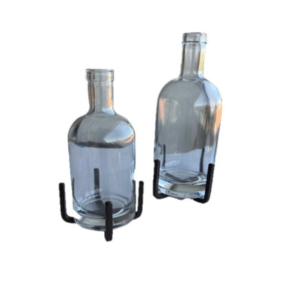 Vaso Garrafa com Suporte de Metal M