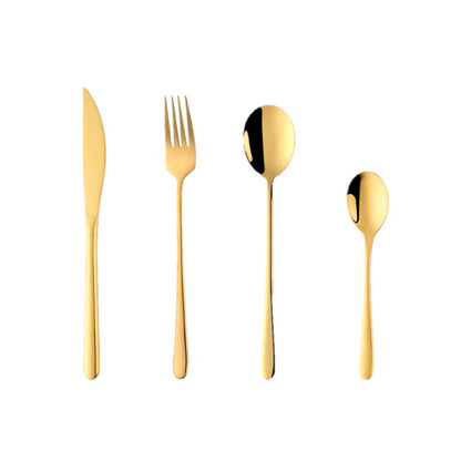 Faqueiro 24 pçs Dourado