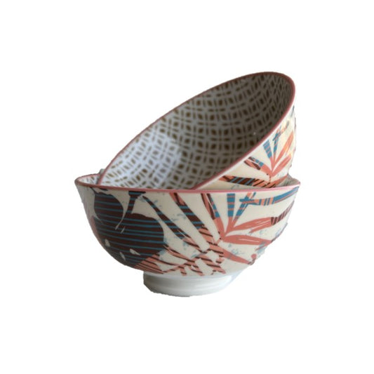 Conjunto de Bowls Floral 2 Peças