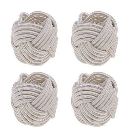Conjunto 4 Porta Guardanapos Argola Pérola