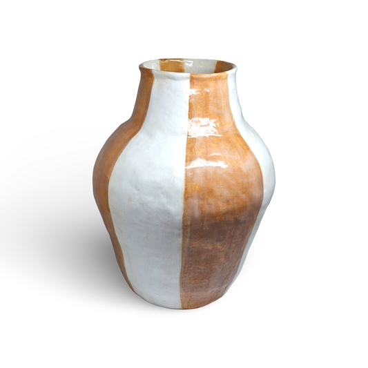 Vaso Rústico Arayá I Objeto Decorativo com Alma Brasileira