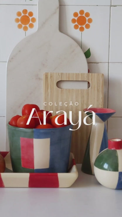 Cachepot Arayá I Arte Brasileira em Cerâmica